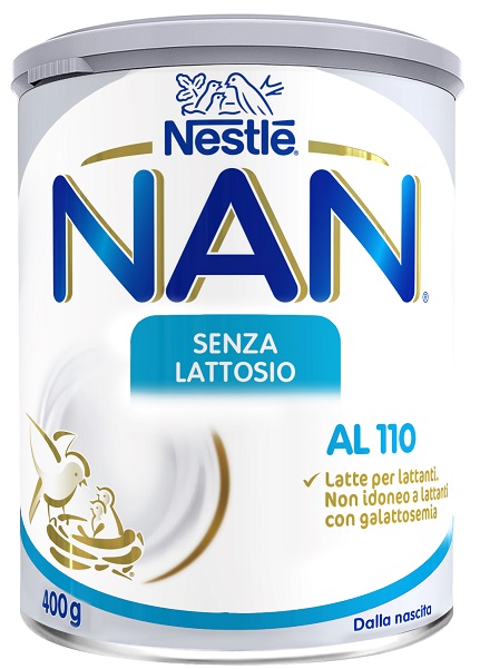 NAN AL 110 SENZA LATTOSIO 400 G - Angeli Pharm