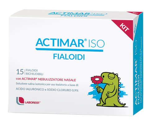 ACTIMAR ISO FIALOIDI KIT 15 FIALOIDI DA 5ML CON NEBULIZZATORE NASALE - Angeli Pharm