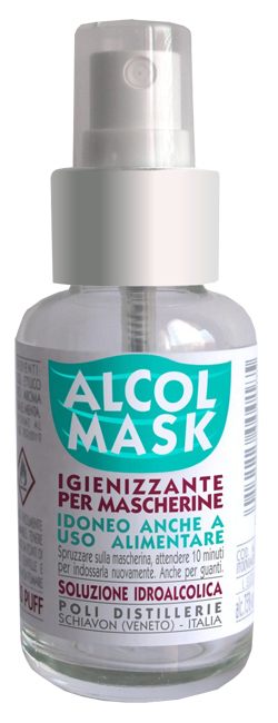 ALCOL MASK 50 ML IGIENIZZANTE MASCHERINE - Angeli Pharm