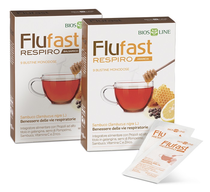 APIX PROPOLI FLUFAST RESPIRO BALSAMICO 9 BUSTE BIOSLINE - Angeli Pharm