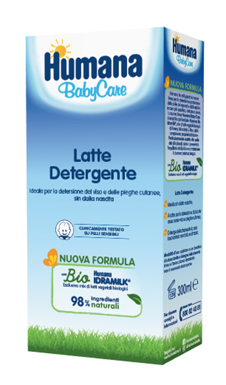 HUMANA BABY CARE LATTE DETERGENTE 300 ML - Angeli Pharm