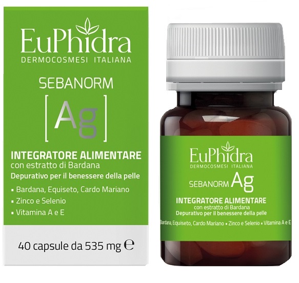 EUPHIDRA SEBANORM AG 40 CAPSULE - Angeli Pharm