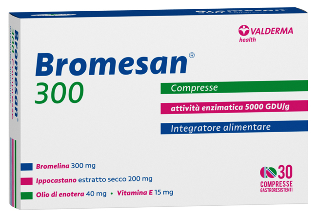 BROMESAN 300 30 COMPRESSE GASTRORESISTENTI - Angeli Pharm
