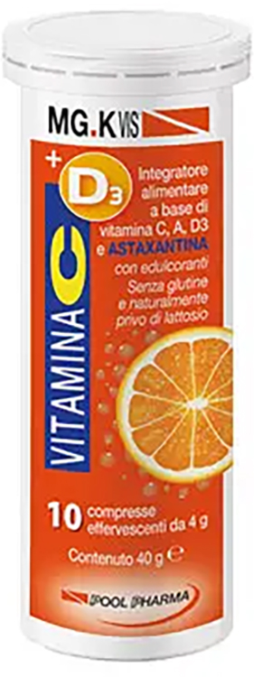 MGK VIS VITAMINA C + D3 + A + ASTAXANTINA - Angeli Pharm