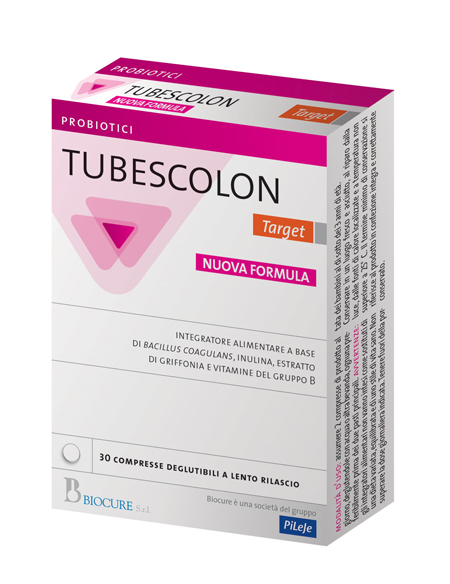 TUBESCOLON TARGET 30 COMPRESSE NUOVA FORMULA - Angeli Pharm
