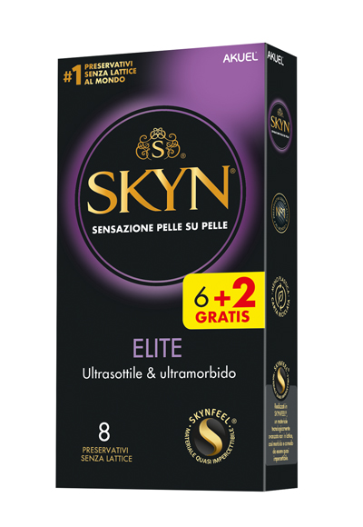 AKUEL SKYN ELITE ULTRASOTTILE & ULTRAMORDBIDO 6 PEZZI + 2 OMAGGIO - Angeli Pharm