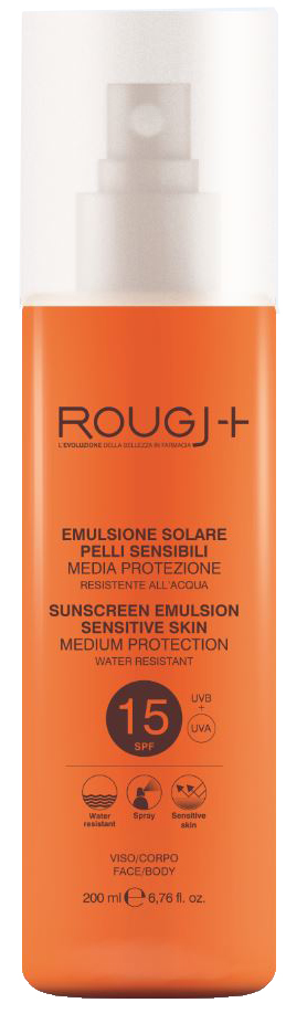 ROUGJ SOLARE SPF15 INTENSIF ABBRONZANTE 200 ML - Angeli Pharm