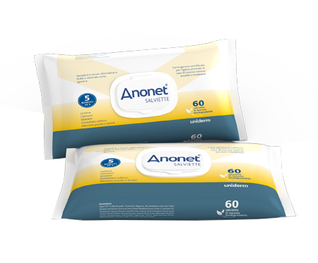 ANONET SALVIETTE 60 PEZZI - Angeli Pharm