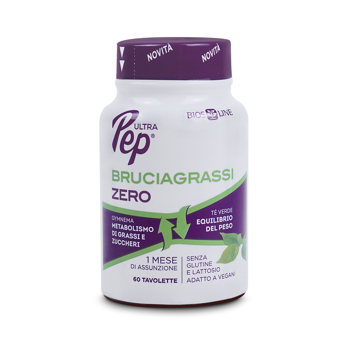 ULTRA PEP BRUCIAGRASSI ZERO 60 TAVOLETTE - Angeli Pharm