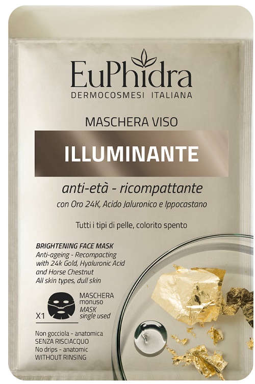 EUPHIDRA MASCHERA VISO ILLUMINANTE 1 PEZZO - Angeli Pharm