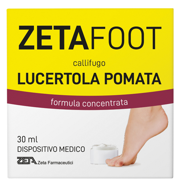 ZETAFOOT CALLIFUGO LUCERTOLA POMATA 30 ML - Angeli Pharm