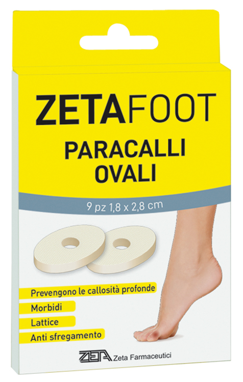 ZETAFOOT PARACALLO OVALE LATTICE 9 PEZZI - Angeli Pharm