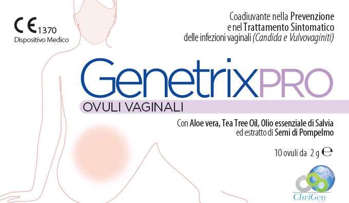 GENETRIX PRO 10 OVULI VAGINALI 2 G - Angeli Pharm