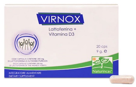 VIRNOX NATURINCAS 20 CAPSULE - Angeli Pharm
