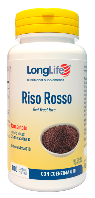 LONGLIFE RISO ROSSO 100 CAPSULE VEGETALI - Angeli Pharm