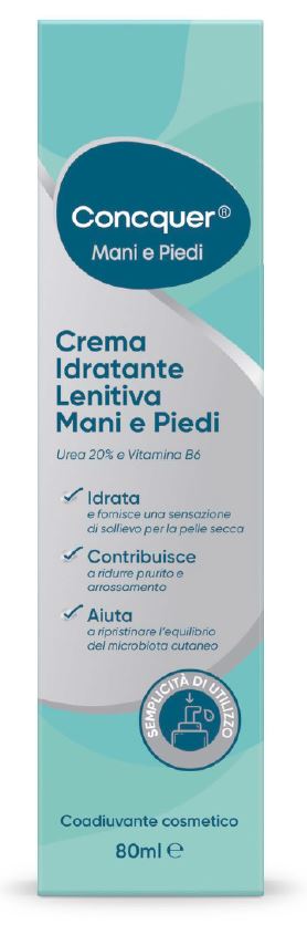 CONCQUER CREMA MANI/PIEDI 80 ML - Angeli Pharm