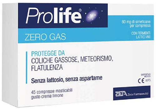 PROLIFE ZEROGAS 45 COMPRESSE - Angeli Pharm