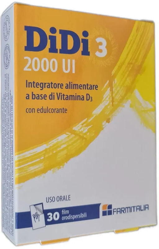 DIDI3 2000 UI 30 FILM ORODISPERSIBILI - Angeli Pharm