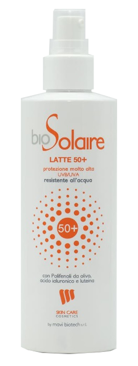 BIOSOLAIRE LATTE 50+ PROTEZIONE MOLTO ALTA 200 ML - Angeli Pharm