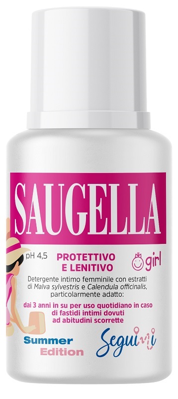 SAUGELLA GIRL PROTETTIVO E LENITIVO DETERGENTE INTIMO 100 ML - Angeli Pharm