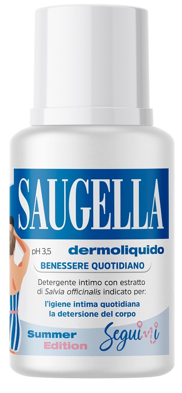 SAUGELLA DERMOLIQUIDO PH 3,5 BENESSERE QUOTIDIANO DETERGENTE INTIMO 100 ML - Angeli Pharm