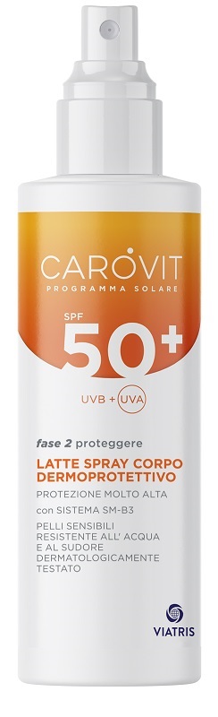CAROVIT PROGRAMMA SOLARE LATTE CORPO SPF50+ 200 ML - Angeli Pharm
