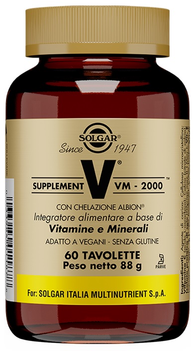 SUPPLEMENT VM 2000 60 TAVOLETTE - Angeli Pharm