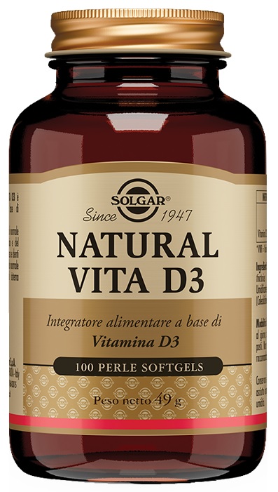 NATURAL VITA D3 100 PERLE - Angeli Pharm