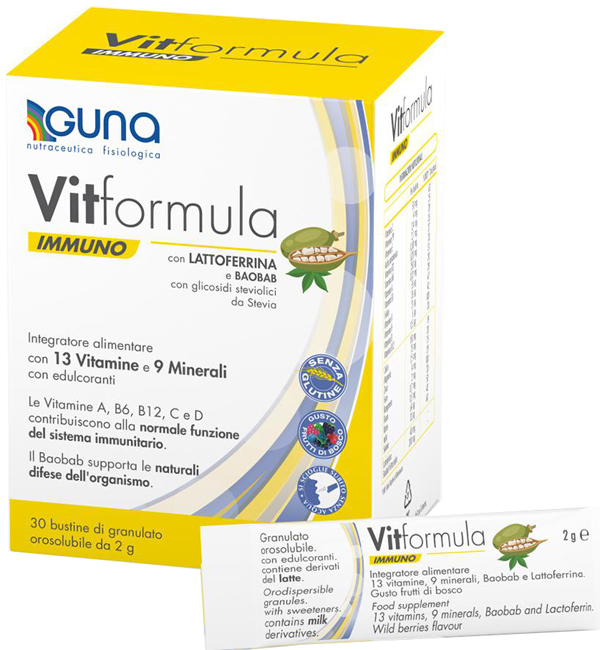 VITFORMULA IMMUNO 30 STICK DA 2 G - Angeli Pharm