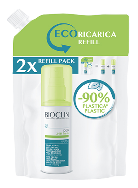 BIOCLIN DEO 24H FRESH VAPO RICARICA 200 ML - Angeli Pharm