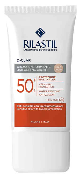 RILASTIL SUN SYSTEM D-CLAR LIGHT SPF50+ 40 ML - Angeli Pharm