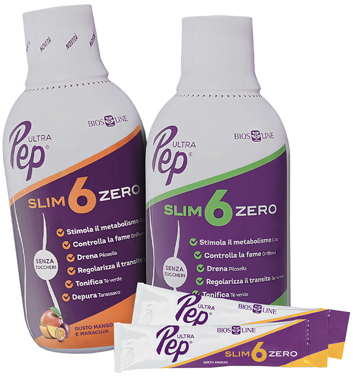 ULTRA PEP SLIM 6 ZERO ANANAS 500 ML BIOSLINE - Angeli Pharm