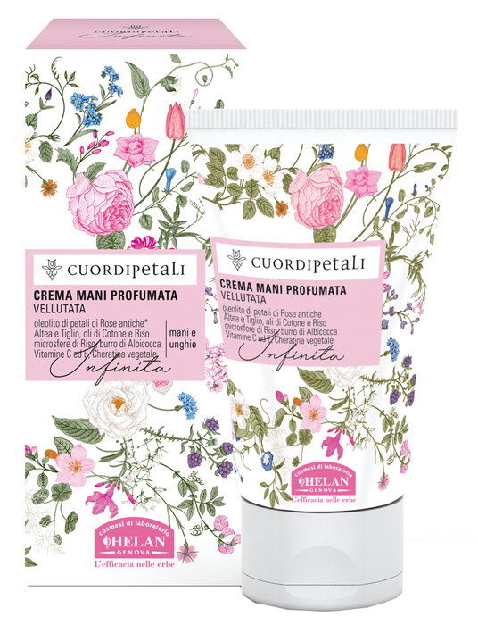 CUOR DI PETALI INFINITA CREMA MANI PROFUMATA VELLUTATA 50 ML - Angeli Pharm