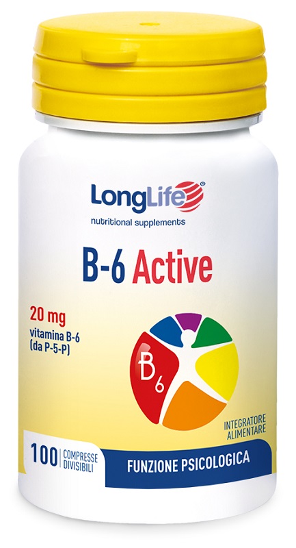 LONGLIFE B6 ACTIVE 100 COMPRESSE DIVISIBILI - Angeli Pharm