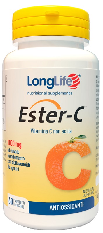 LONGLIFE ESTER C 1000MG 60 TAVOLETTE - Angeli Pharm