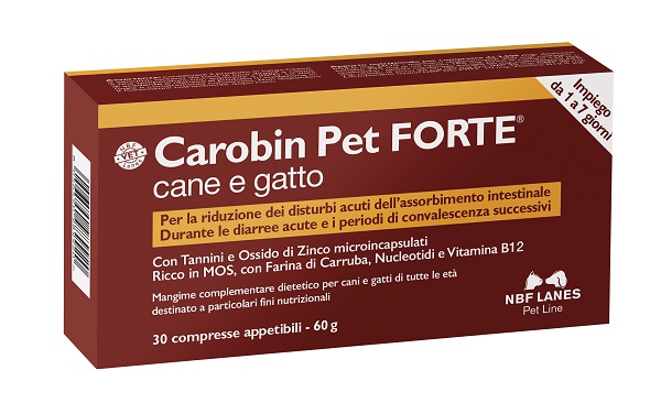 CAROBIN PET FORTE 30 COMPRESSE - Angeli Pharm