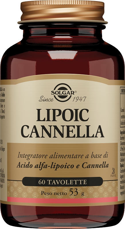 LIPOIC CANNELLA 60 TAVOLETTE - Angeli Pharm