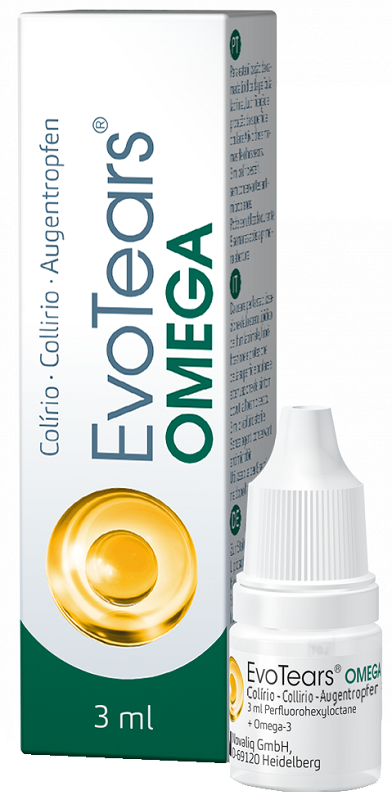COLLIRIO OFTALMICO EVOTEARS OMEGA 3 ML - Angeli Pharm