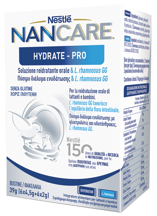 NESTLE' NANCARE HYDRATE PRO BUSTINE 6X4,5 G + 6X2 G - Angeli Pharm