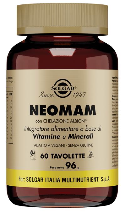 NEOMAM 60 TAVOLETTE - Angeli Pharm