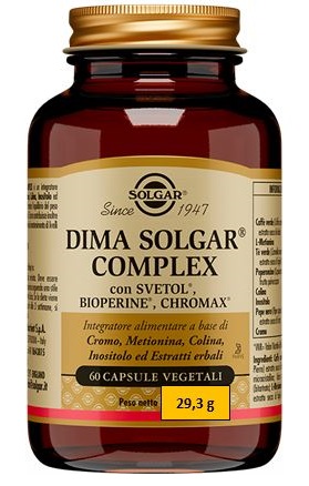 DIMA SOLGAR COMPLEX 60 CAPSULE VEGETALI - Angeli Pharm