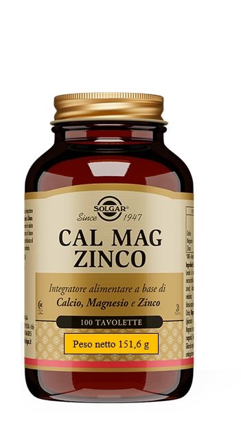 CAL MAG ZINCO 100 TAVOLETTE - Angeli Pharm