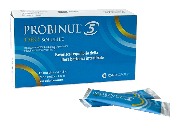 PROBINUL 5 OROSOLUBILE 12STICKPACK - Angeli Pharm