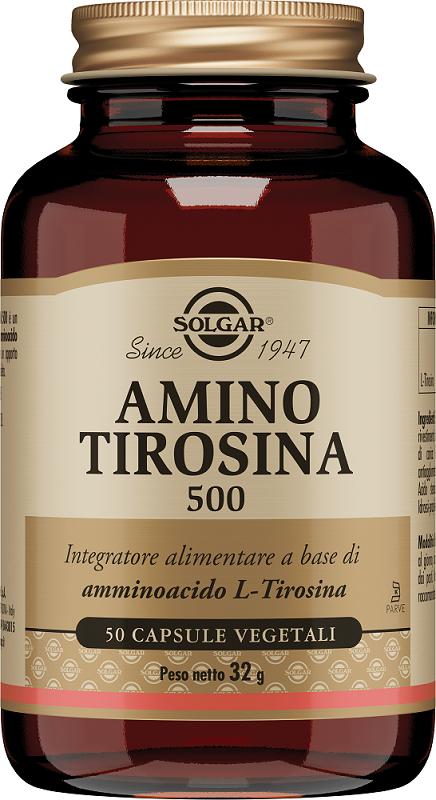 AMINO TIROSINA 500 50 CAPSULE VEGETALI - Angeli Pharm