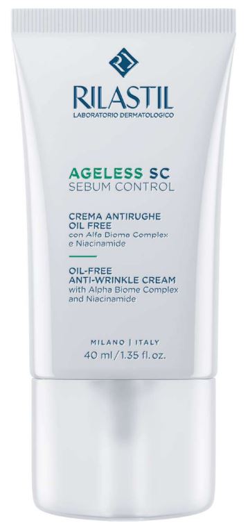 RILASTIL AGELESS SC SEBUM CONTROL CREMA ANTIRUGHE OIL FREE 40 ML - Angeli Pharm