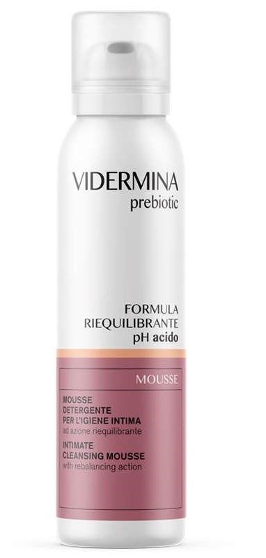 VIDERMINA PREBIOTIC MOUSSE 150 ML NUOVA FORMULA - Angeli Pharm