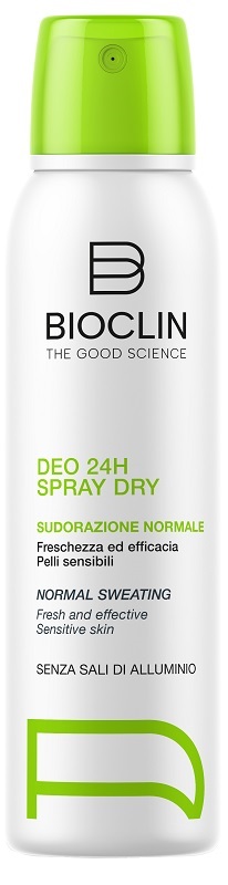 BIOCLIN DEO 24H SPRAY DRY NUOVA FORMULA 150 ML - Angeli Pharm