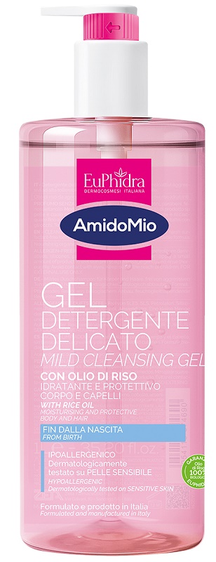 EUPHIDRA AMIDOMIO GEL DETERGENTE DELICATO 1000 ML - Angeli Pharm
