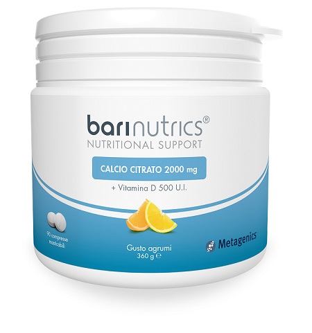 BARINUTRICS CALCIO CITRATO ARANCIA LIMONE ITA 90 COMPRESSE - Angeli Pharm