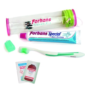 DENTAL KIT FORHANS ADULTI SPAZZOLINO + DENTIFRICIO - Angeli Pharm
